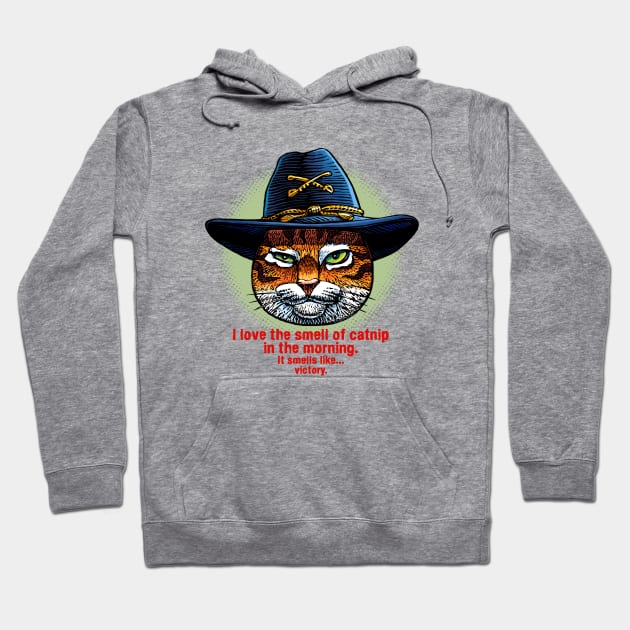 The Smell of Catnip Hoodie by ChetArt